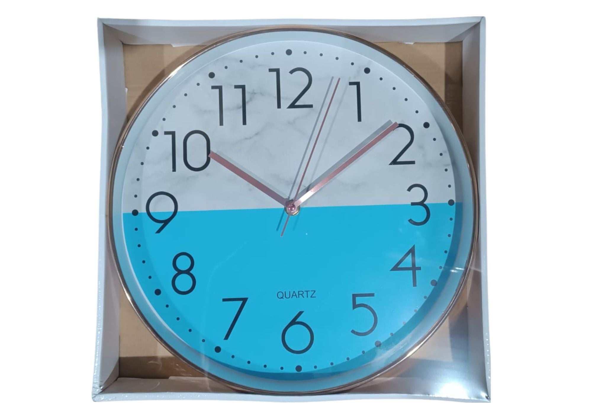 Round Wall Clock with light 30cm