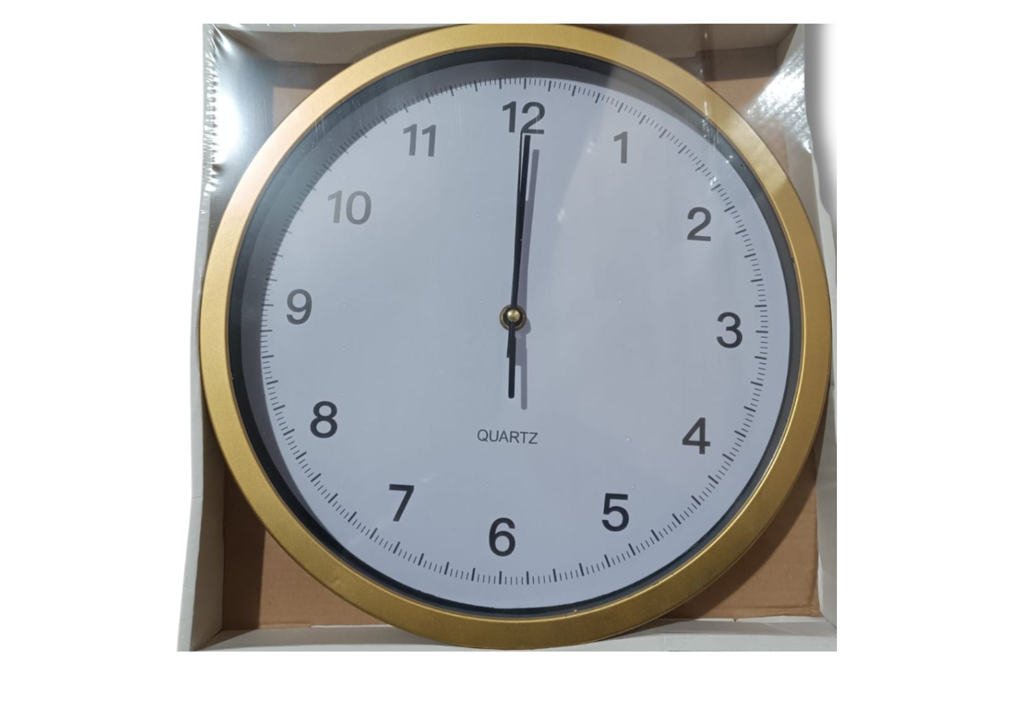 Round Wall Clock with light 30cm