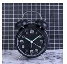 Round Twin Bell Alarm Clock with night 4inch8860