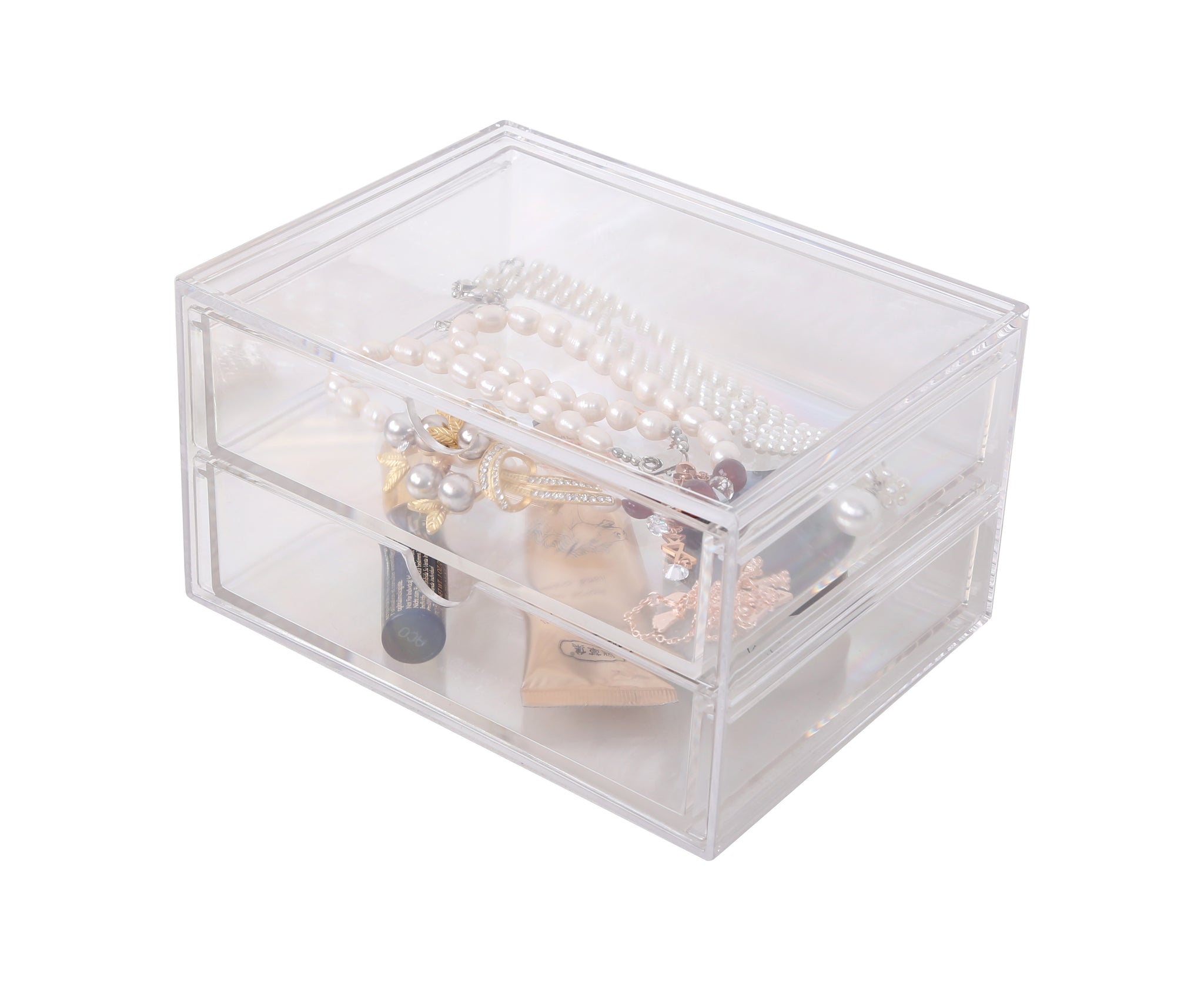 PS 2-Layer Organiser Drawer,17(L)x12.8(W)x9.7(H)cm