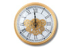 3D Vintage Retro Wall Clock 40cm/45CM