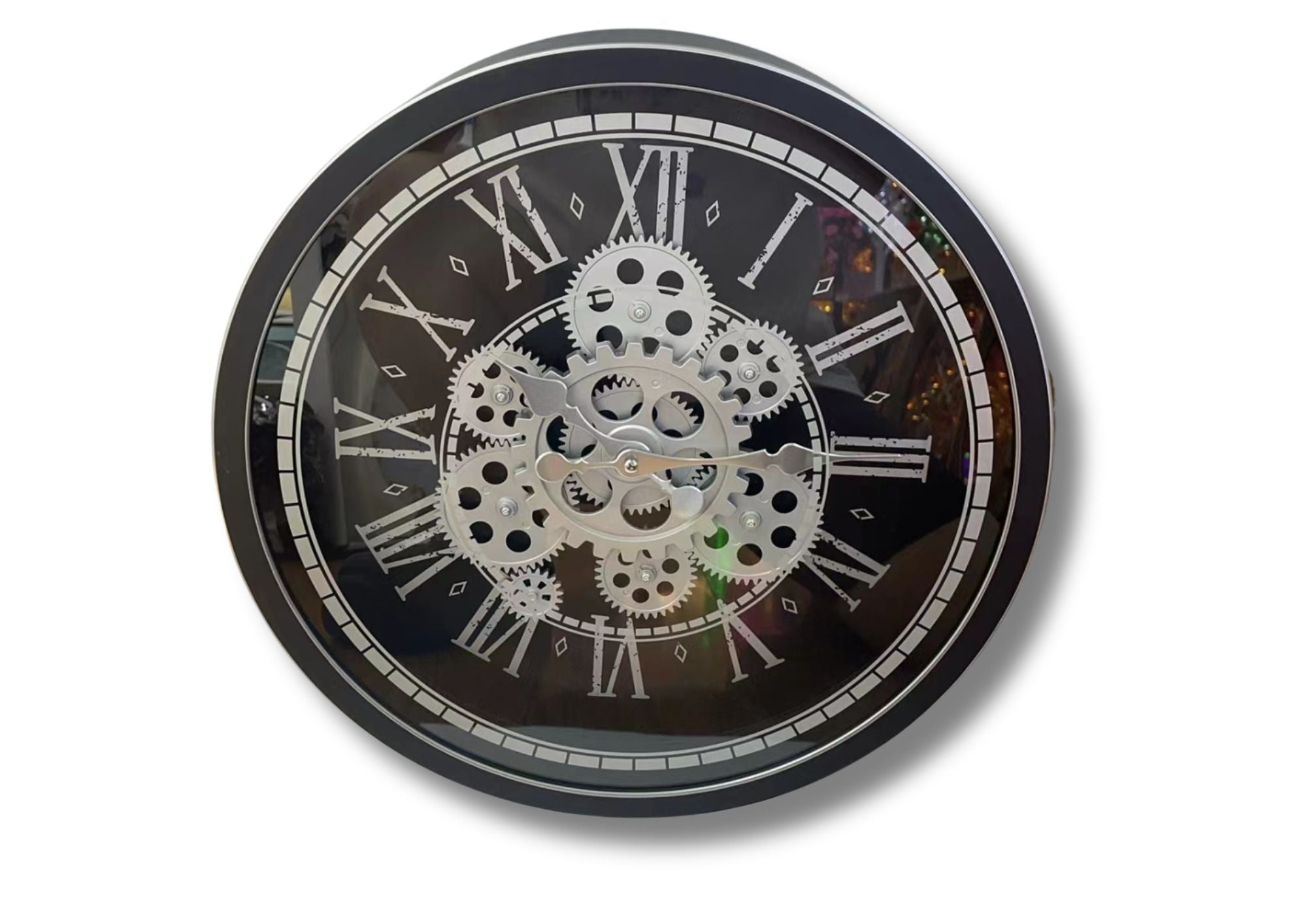 3D Vintage Retro Wall Clock 40cm/45CM