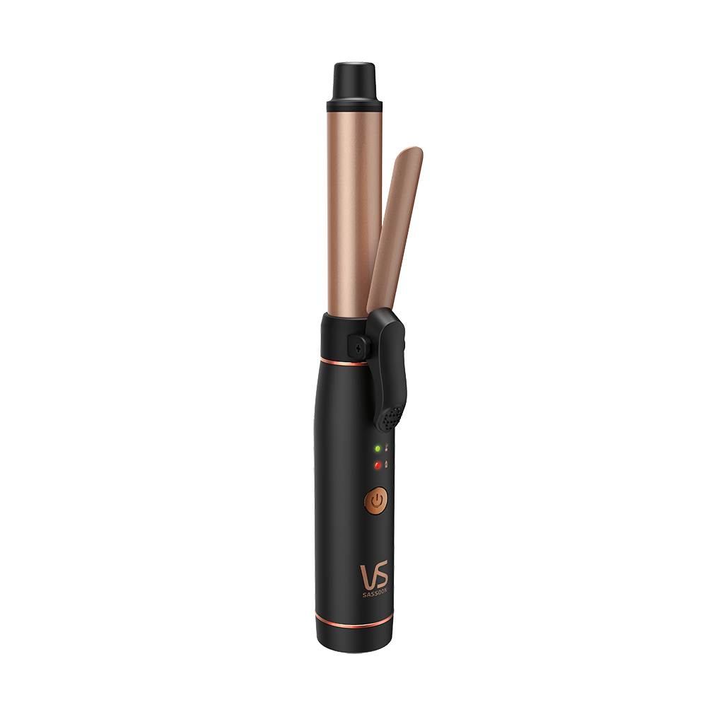 VS Rechargeable Mini Curler (Black)#VSU0320BH
