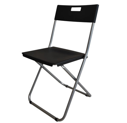 JAPAN HOME Black Folding Chair