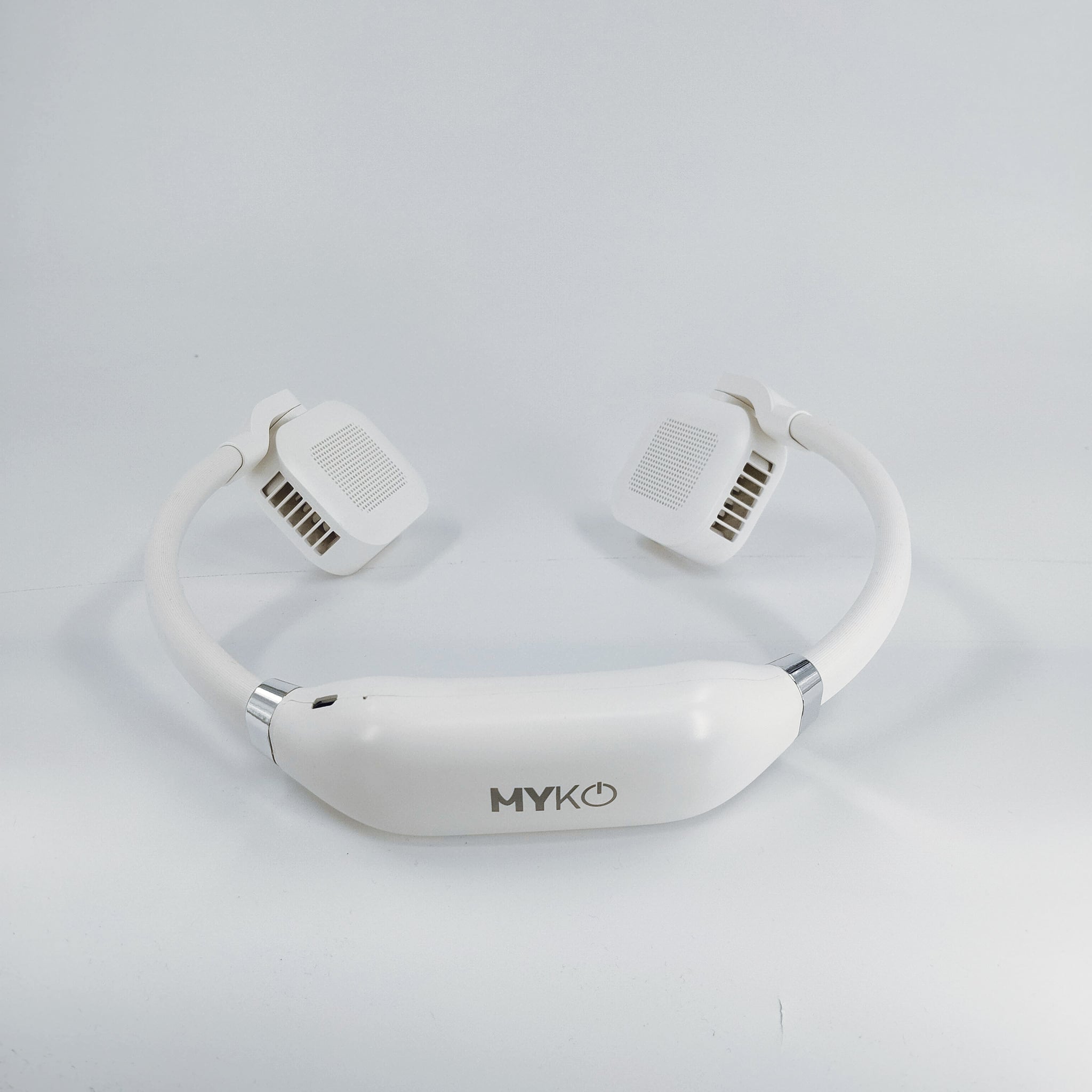 MYKO Portable Neck Fan 2000mAh White#MYKO_UF004WH