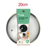 ezCook Glass Lid 16/18/20/22/24.26/28/30/32 cm