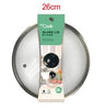 ezCook Glass Lid 16/18/20/22/24.26/28/30/32 cm