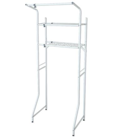 Laundry Washing Machine Rack with Hanging L-2 (60-93 x 53 x 182cm)