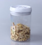 Round Buckle Plastic Canister 1.5L