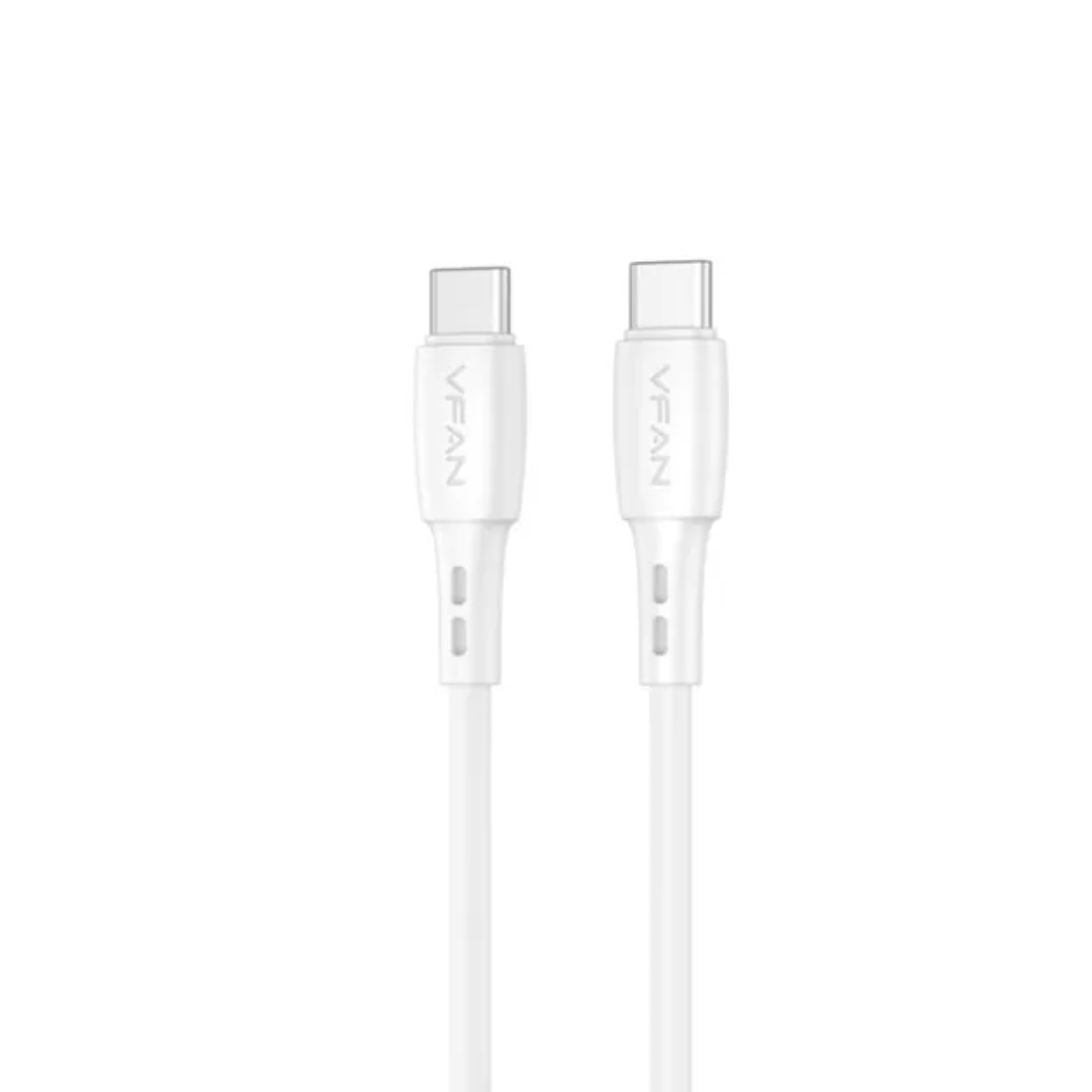 VFAN Fast Charging Cable 1M – Type-C to C / Lightning / Micro USB / Type-C | Durable & High-Speed Cable