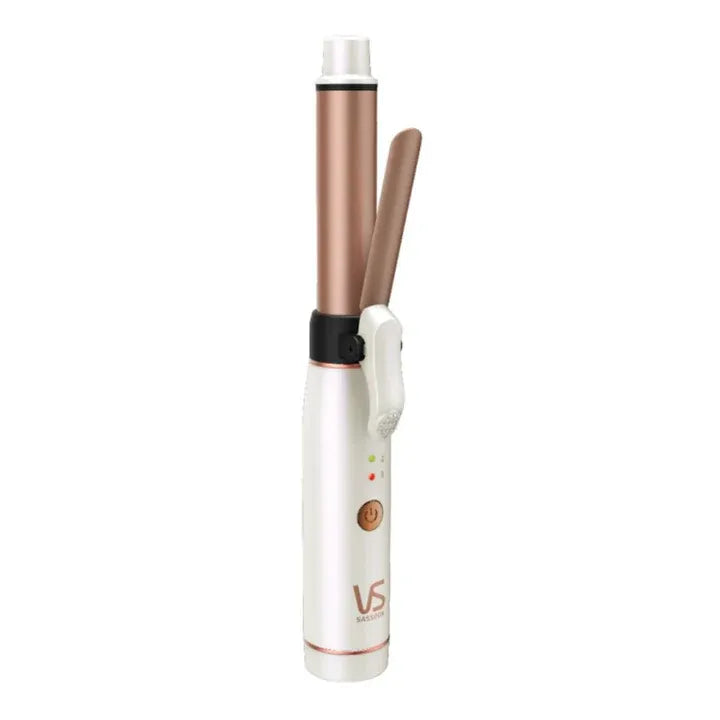VS Rechargeable Mini Curler (White)#VSU0320WH