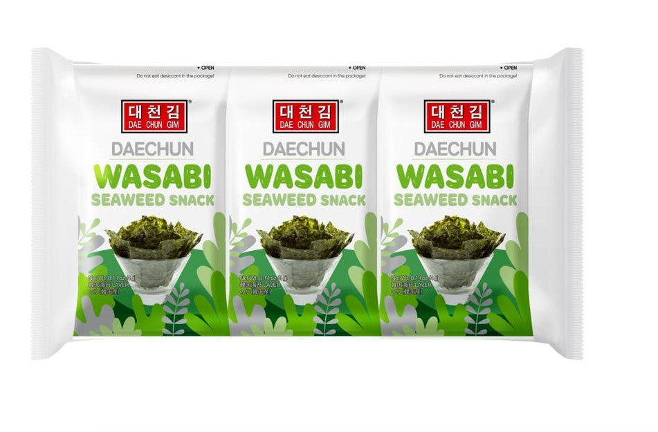 wasabi_mama DAE CHUN Wasabi Seaweed 9s*4g – JAPAN HOME SINGAPORE