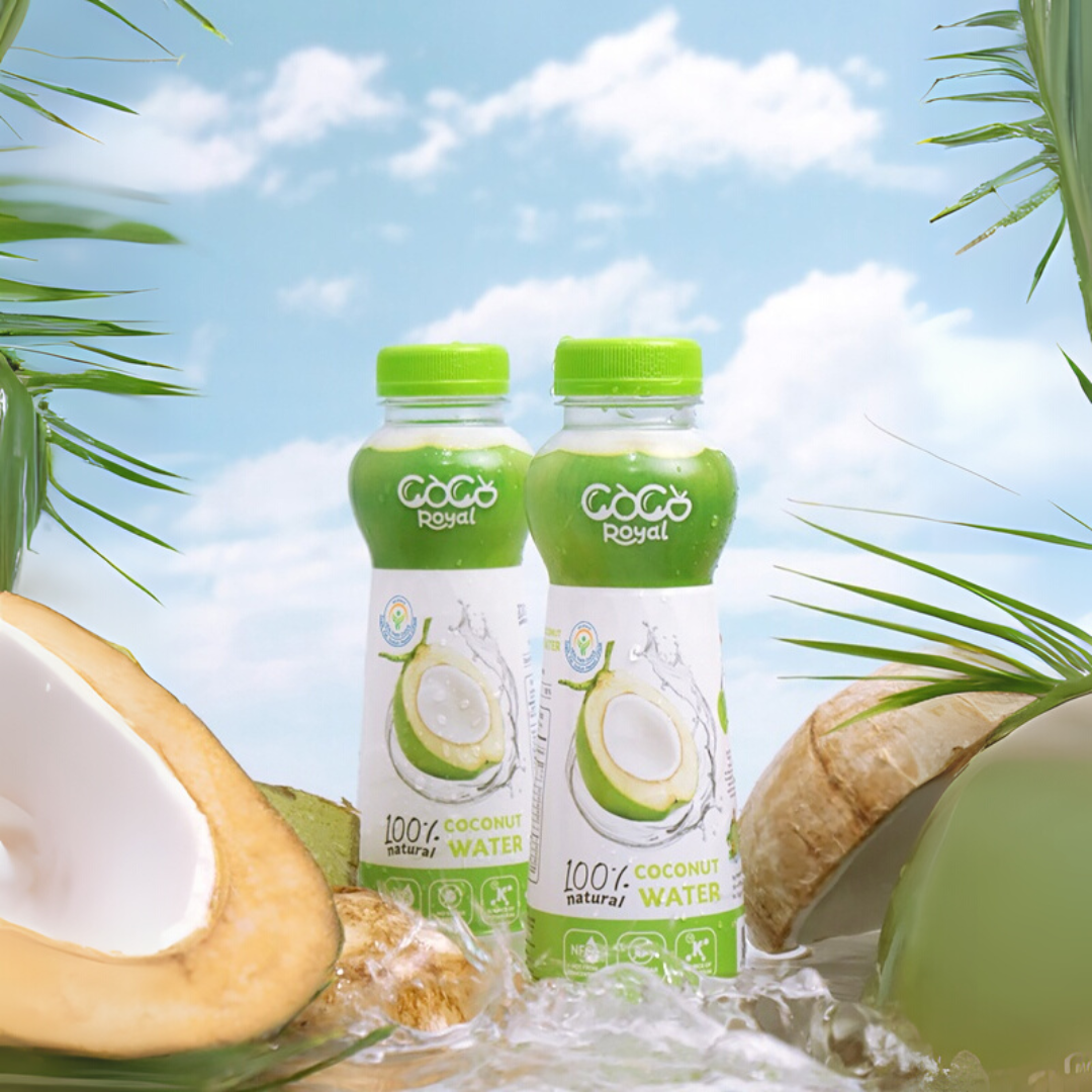 COCO ROYAL 100% Coconut Water 350ml