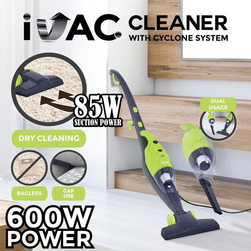 POWERPAC Stick Vacuum Cleaner 600 Watts PPV600 JAPAN HOME SINGAPORE