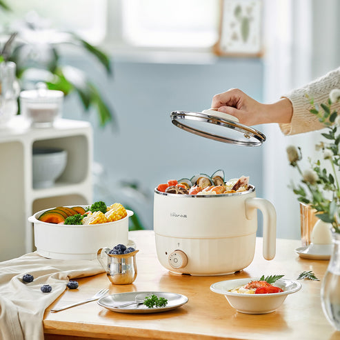 BEAR Multi Cooker W/ Steamer 1.2L#DRG-F12H2