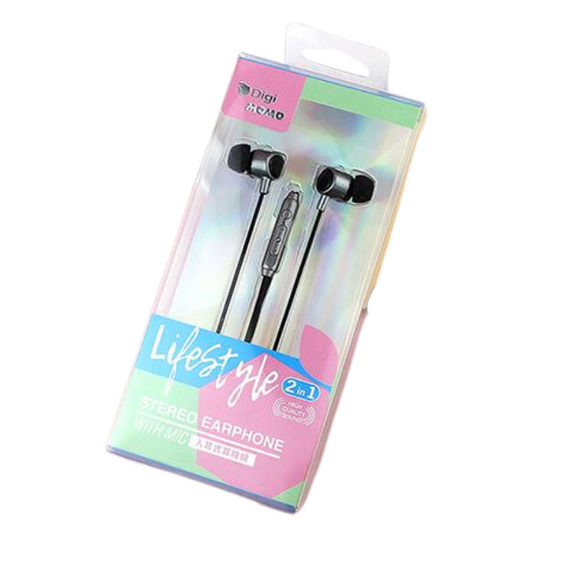 Digimomo In-Ear Earphone (Black)