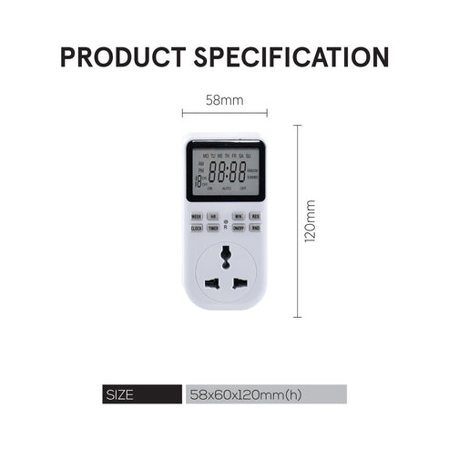PowerPac Digital Timer  FDD-60/D2