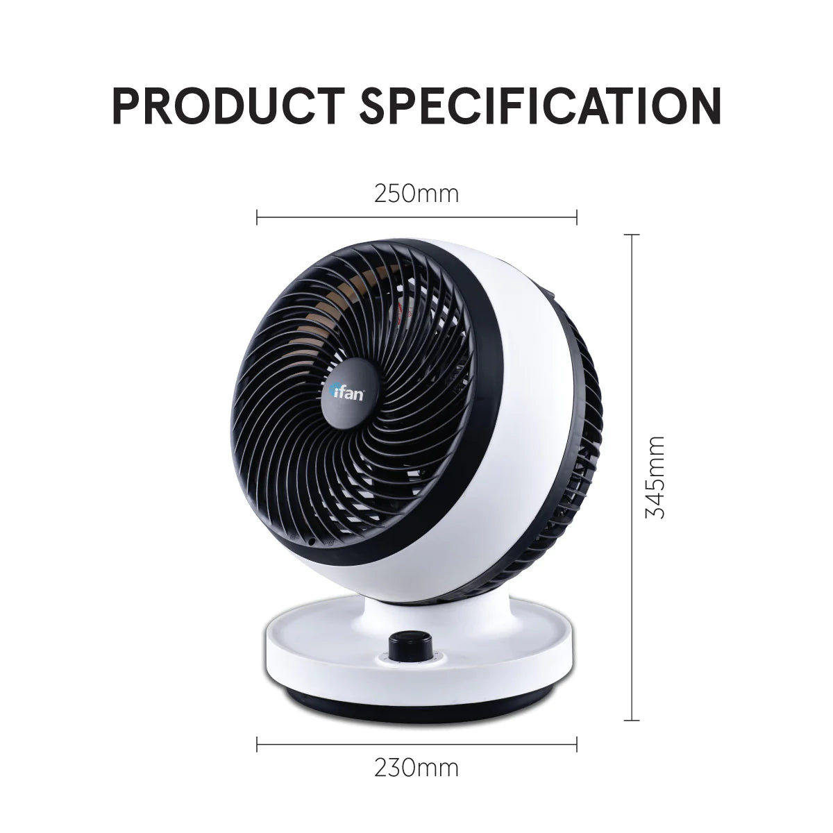 IFan 7inch Air Circulator IF7530