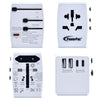 PowerPac Travel Adapter 2A+3C USB 65Watts PP7977