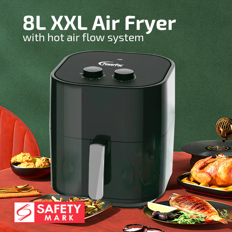 PowerPac Air Fryer XXL (8L) PPAF676