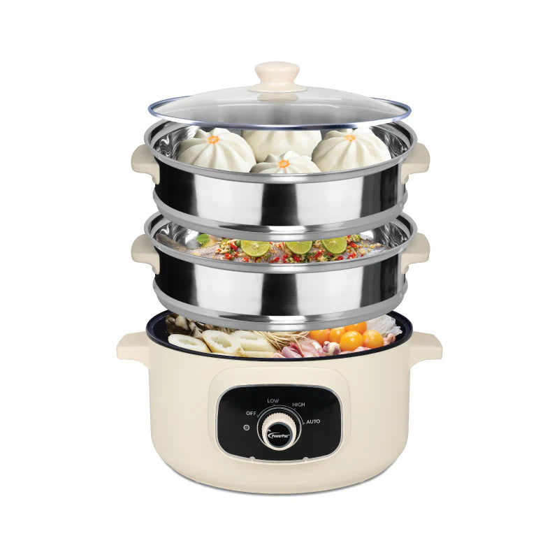 PowerPac 3.5L MultiCooker with Steamer PPMC787S