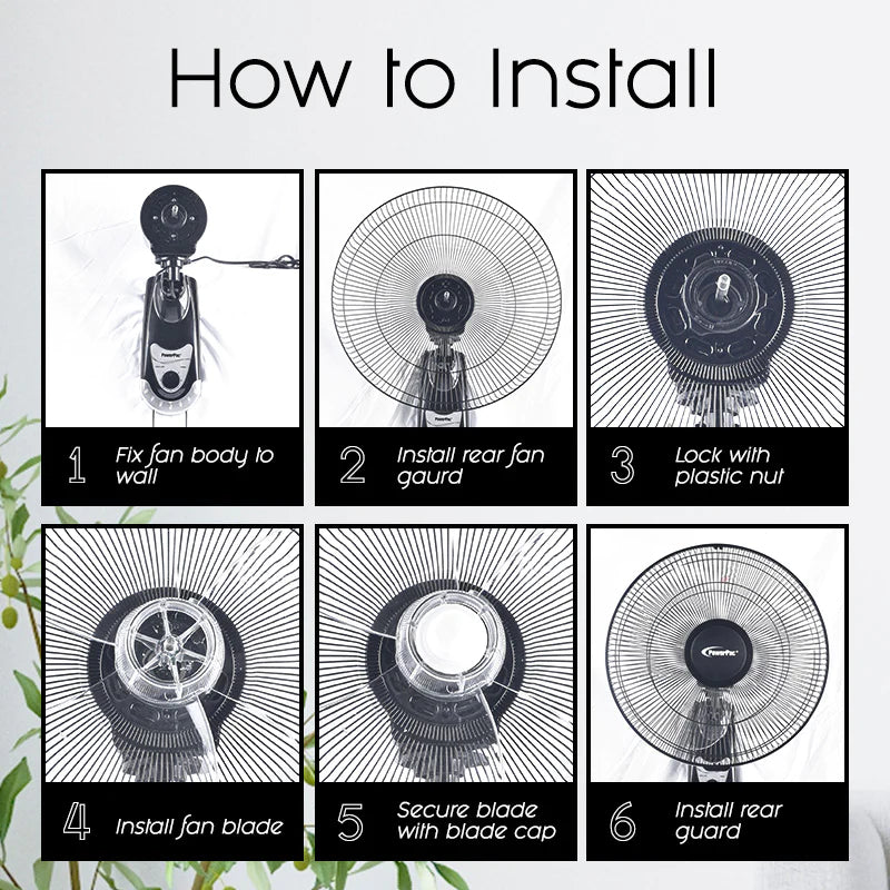 WALL FAN 16