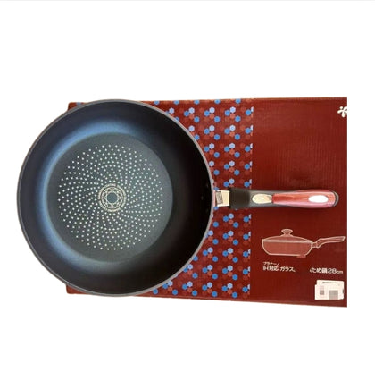 WAHEI FREIZ Non-Stick Fry Wok With Lid 28cm