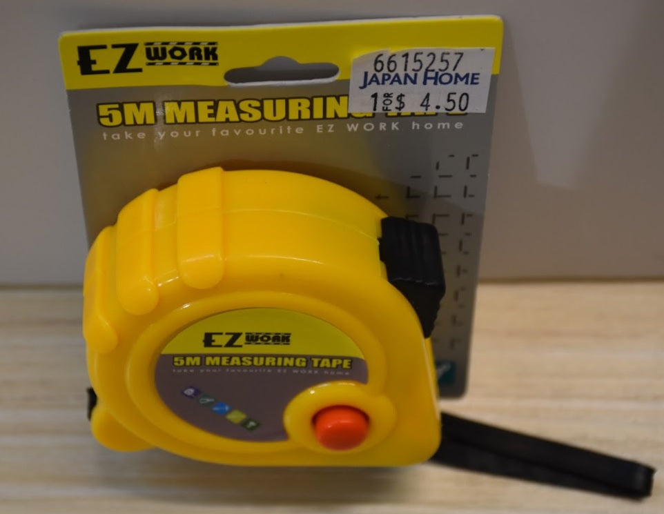 EZ Work 5M Measuring Tape 879943