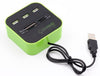 DIGIMOMO USB Hub W/ Card Reader