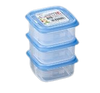 3 stacks blue NAKAYA Plastic Food Container
