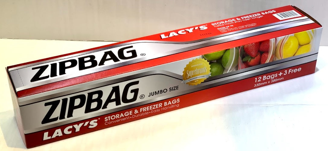 Lacys Zipbag 330*380*0.06mm