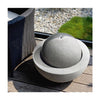Gaya Granite 57/77 Round Water Fountain - Granite Grey