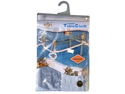 EGO Transparent Table Cloth With Lace - Rectangle