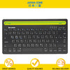 Digimomo Dual Channel Bluetooth Portable Wireless Keyboard - With Stand for Phones/Tablets