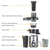 MATSUSHO Stainless Steel Juicer 400W (MAT-JE400) with Arm Lock