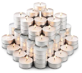 Tealight -  (White)  Candle 14g x 50?
