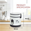 PowerPac Mini Rice Cooker 0.6L