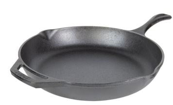 Lodge Cast Iron Chef Collection  12 Inch/ 30.48cm Cast Iron Skillet