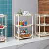 3-Tier Rectangular Storage Rack – Compact Organizer (34 x 22 x 46 cm)