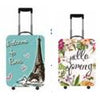 Spandex Luggage cover with design - 3 Size