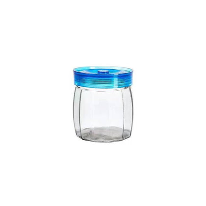 Glass Canister Rd 1000ml (bundle of 3)