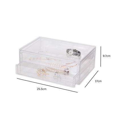 PS 2-Layer Organizer Drawer - Large 25.5(L)x17(W)x9.7(H)cm