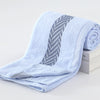 Bath Towel Zag Blue 350g