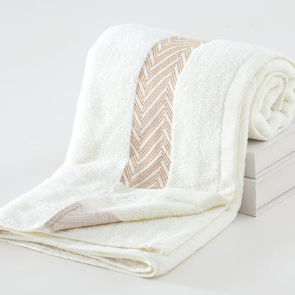 Bath Towel Zag Yellow 350g