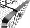 4 Tier Metal Wire Basket Black 41.5*33*80(H)cm