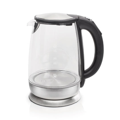MORRIES Electric Glass Kettle 1.7L