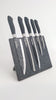 EVERRICH Magnetic Knife Holder with 5 knife set.