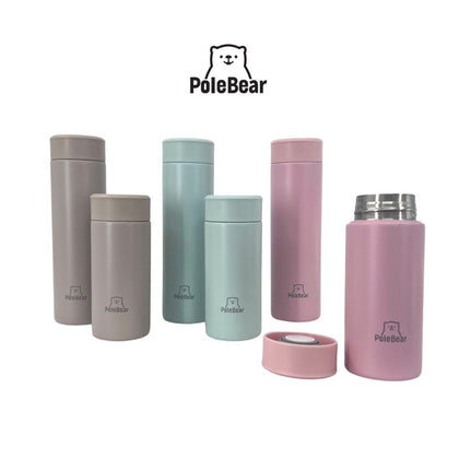 POLEBEAR Stainless Steel Vacuum Flask – 230 ml / 380 ml