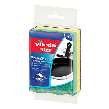 VILEDA Absorbent Scourer 17X10X2.4Cm070349