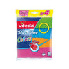 VILEDA Microfibre Colors Cloths – Multi Pack (4 Pack)